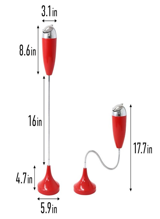 Japard Outdoor Ashtray with Lid - Adjustable Smoking Stand for Outside Patio with Shaft Funny Design Indoor Cigarette Ash Tray Butt Disposal Windproof Gift Men (Yellow, 5.9x5.9x29.5) - Image 4